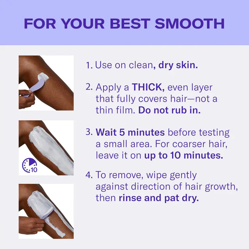 Sensitive Body Hair Removal Cream – 7-Day Smoothness
