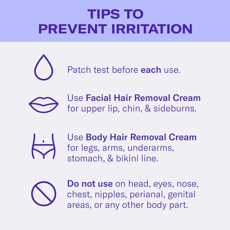 Sensitive Body Hair Removal Cream – 7-Day Smoothness