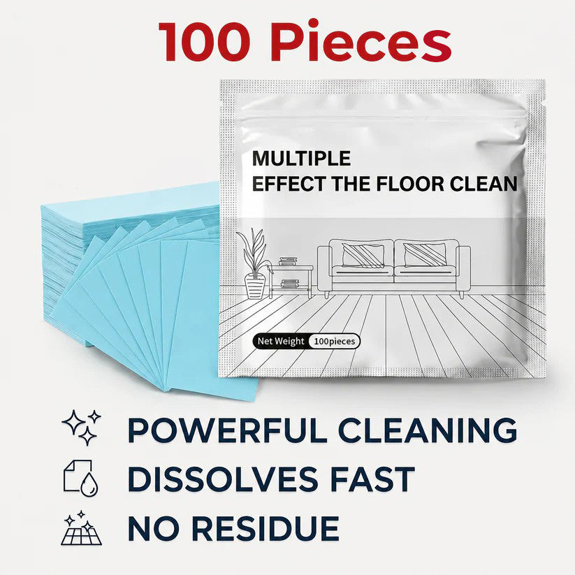🔥 Effervescent Floor Cleaning Tablets – Deep Clean, Deodorize & Shine Hardwood, Tile, Laminate, Vinyl Floors and More