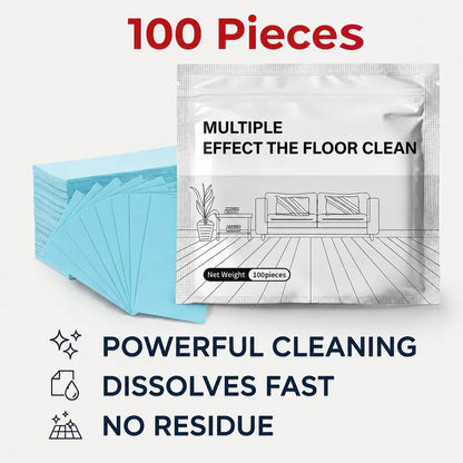 🔥 Effervescent Floor Cleaning Tablets – Deep Clean, Deodorize & Shine Hardwood, Tile, Laminate, Vinyl Floors and More