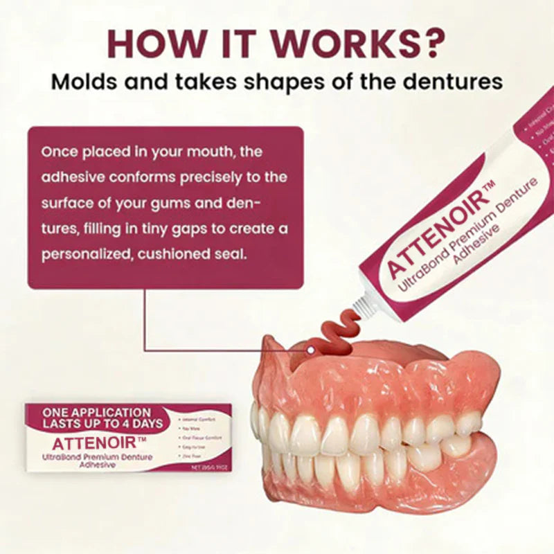 Cleanixy™ Advanced Dental Adhesive 🔥 Sturdy and comfortable, and zinc-free 🦷