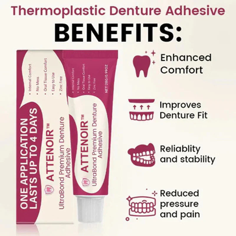 Cleanixy™ Advanced Dental Adhesive 🔥 Sturdy and comfortable, and zinc-free 🦷