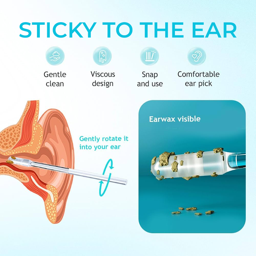 🏆Flash Sale⚡ 50K+ SOLD!-Ear cleanner Sticky Pick