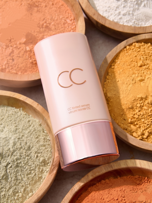 CC color-correcting tinted serum