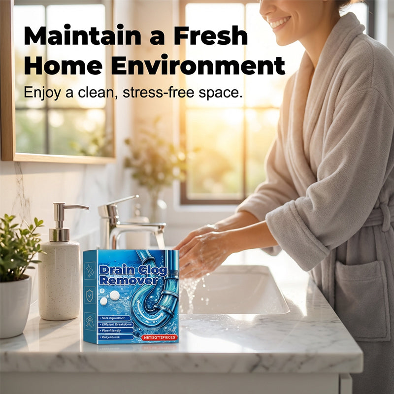 📢 Buy 1, Get 1 FREE! ⏰ Drain Clog Removal Effervescent Tablets