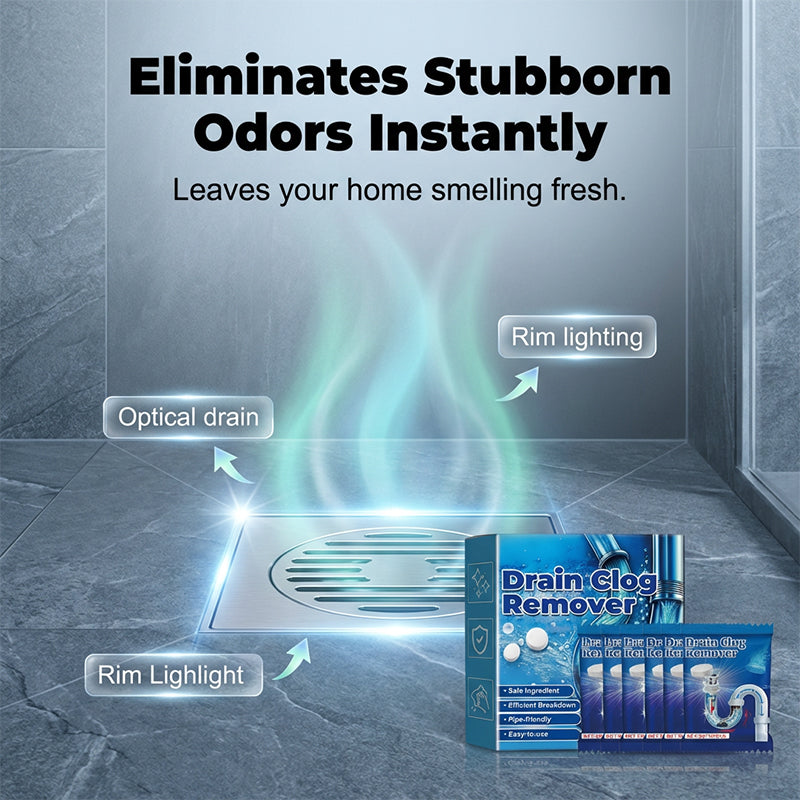 📢 Buy 1, Get 1 FREE! ⏰ Drain Clog Removal Effervescent Tablets